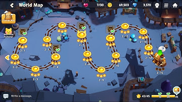 CookieRun Tower of Adventures Ch2 Abandoned Candy Mines 2-15 Berry Bat (Walkthrough)