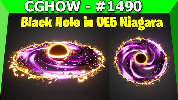 Creating a Black Hole in UE5 Niagara: Showcase