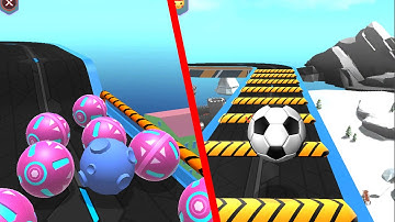 Sky Rolling Ball 3D - All Levels Gameplay Android, iOS #77 ( Level 673 - 679 )