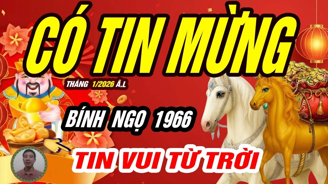 🌟VẬN TIỀN ẬP TỚI ! Tuổi BÍNH NGỌ 1966 Trong Tháng Giêng Âm Lịch Năm 2026 GIÀU CỠ NÀO?