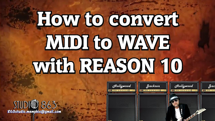 Hướng dẫn phần mềm định dạng midi wave conver 4.2 năm 2024