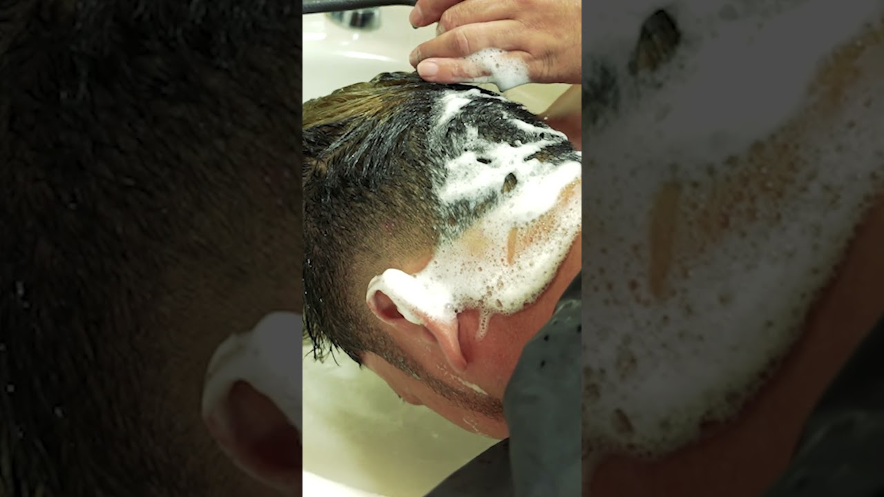 【ASMR】シャンプーを流す音｜心地よい水音でリラックス