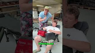 Test fotela wędkarskiego Kraken: Czy wytrzyma ponad 160kg? #shorts
