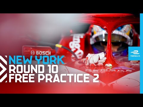 2021 ABB New York City E-Prix - Race 10 | Free Practice 2