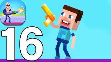 Hitmaster - Ricochet Mode Gameplay Walkthrough Levels 41-50 Part 16 (iOS,android)