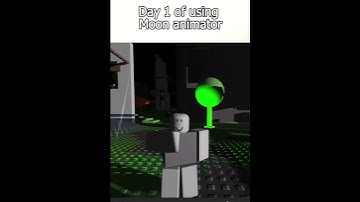 Day 1 of using Moon Animator 🌙#animation #roblox #robloxstudio #moonanimator
