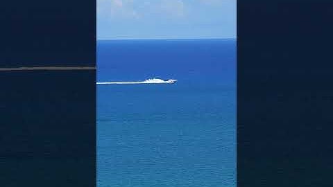 PERSHING YACHT ROOSTERTAIL | HAULOVER INLET | #Shorts