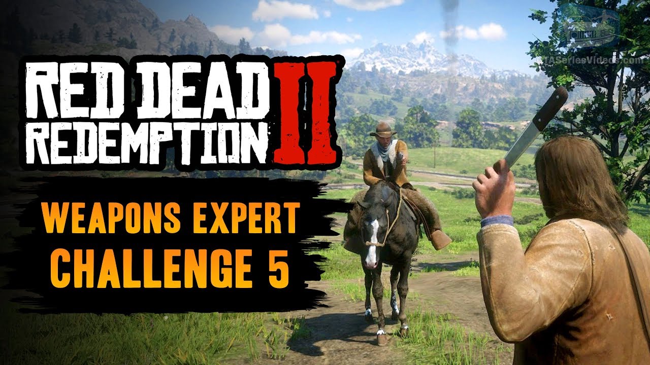 Red Dead Redemption 2 Weapons Expert Challenge 5 Guide Kill 5