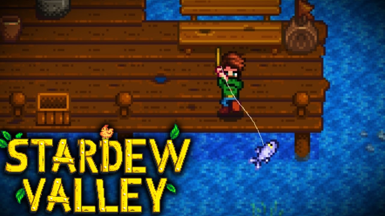FISH ON - Stardew Valley Episode 2 - YouTube