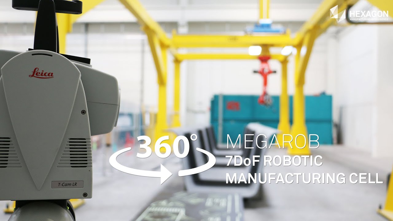 MEGAROB 360° - 7DoF Robotic Manufacturing Cell