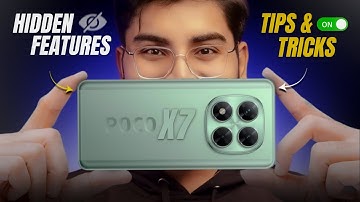 POCO X7 5G Tips and Tricks & Hidden Features 😱 SUPER Secret Settings in Hindi