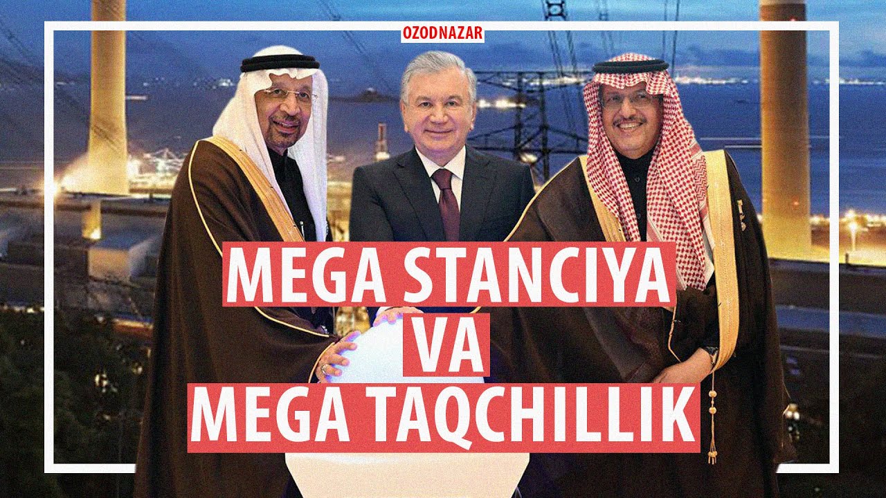 OzodNazar: 3 million uyni 1 yil yoritadigan stansiya qurildi