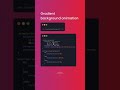 gradient background animation #html #htmltutorial #htmlforbeginners #htmlcourse