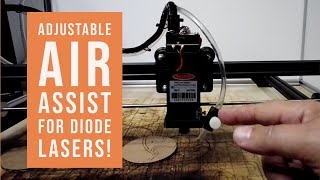 Ortur Laser -  Adjustable Air Assist (Diode Laser)!