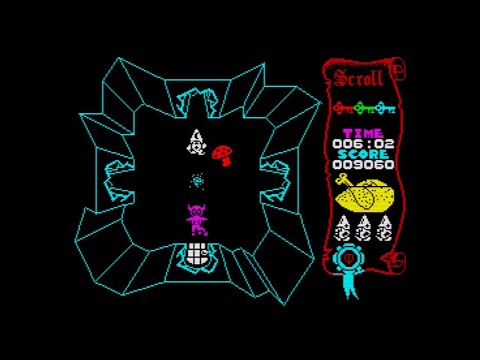 Atic Atac Complete Walkthrough