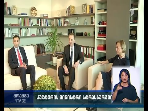 საქართველოს კულტურის  მინისტრი ევროპის საბჭოს გენერალური მდივნის მოადგილეს შეხვდა