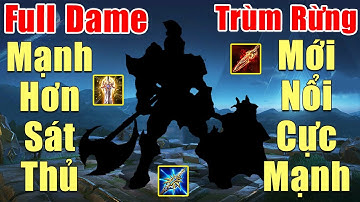 [Gcaothu] Bất ngờ trùm rừng mới nổi full dame mạnh hơn sát thủ - Ép Nakroth địch không cho chơi game