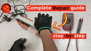 hand sealing machine heating problem/ heat sealer repair/ stepbystep complete guide