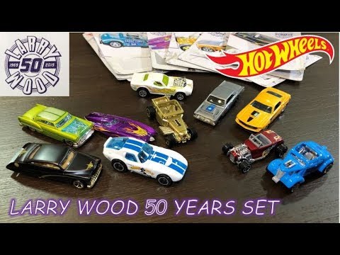 hot wheels larry wood set