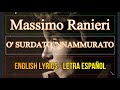 'O SURDATO 'NNAMMURATO - Massimo Ranieri 1964 (Letra Español, English Lyrics, Napoletano, Italiano)