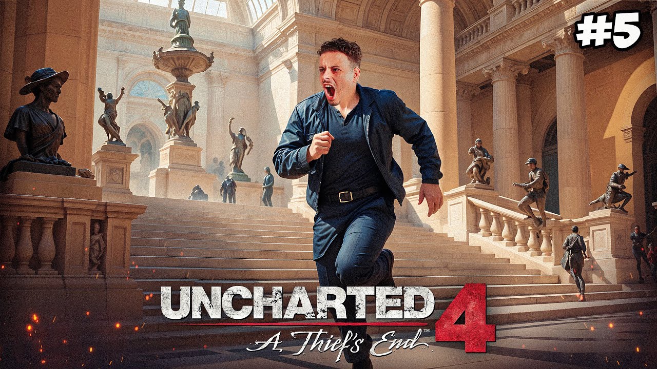 إلى شدوني يقتلوني، هرب هرب … 💨🏃🏾 | UNCHARTED ( الحلقة5)