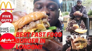 Best fast food burger in London!!!! ft Ore