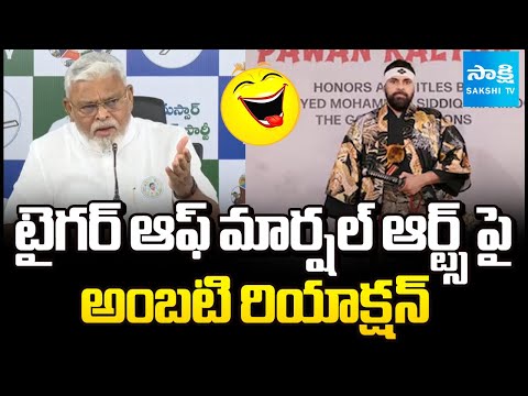 Ambati Rambabu Funny Satires on Pawan Kalyan Tiger of Martial Arts | Sakshi TV - SAKSHITV