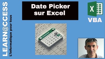 VBA - PopUp Calendrier (DatePicker)