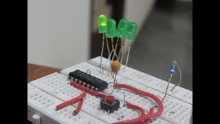 DIY - Digital Counter : 10-mod 4 bit circuit
