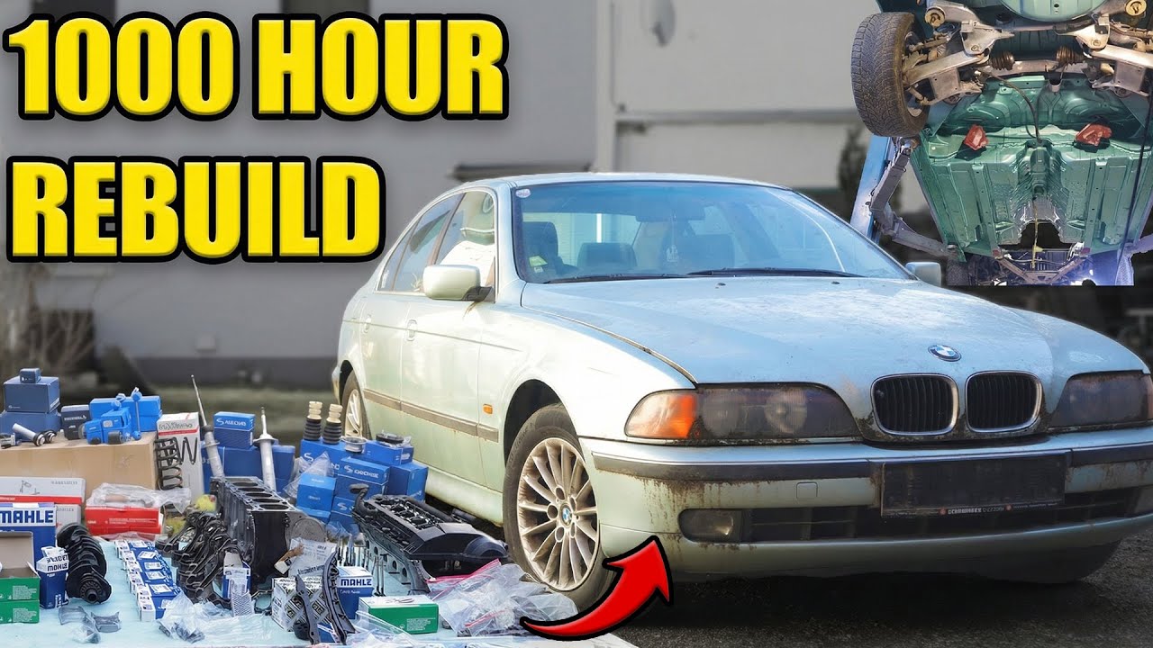Я потратил 1000 часов на реставрацию этого 29-летнего BMW...