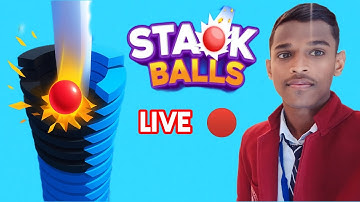 Stack Ball 3d 🔴 LIVE Gameplay (Part-47)#shortslive
