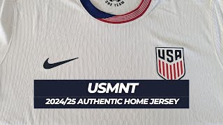 USMNT 2024/25 Authentic Home Jersey Review