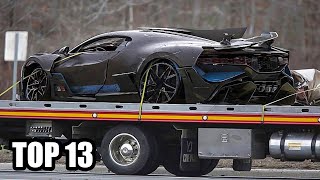 13 MOST EXPENSIVE SUPERCAR CRASHES AND FAILS IN HISTORY