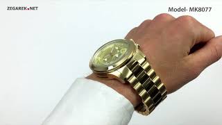 michael kors men's runway chronograph watch mk8077