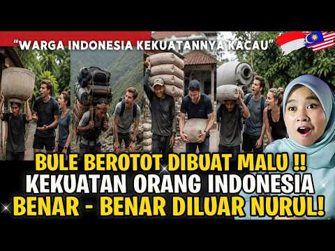 BULE GYM LANGSUNG MINDER! Baru Lihat Kekuatan Asli Orang IINDONESIA?