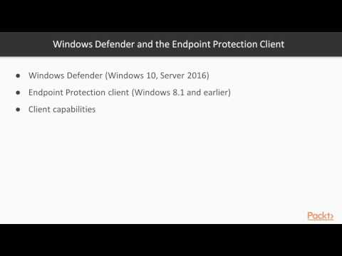 Implemente Configure Manager Features: Endpoint Protection in Configuration Manager| packtpub.com