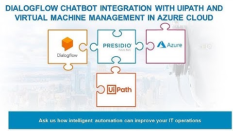 Custom Chat Client for Dialogflow and integration with RPA