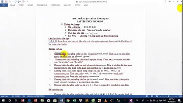 Lập trình c# cơ bản. Giải một số bài tập 1