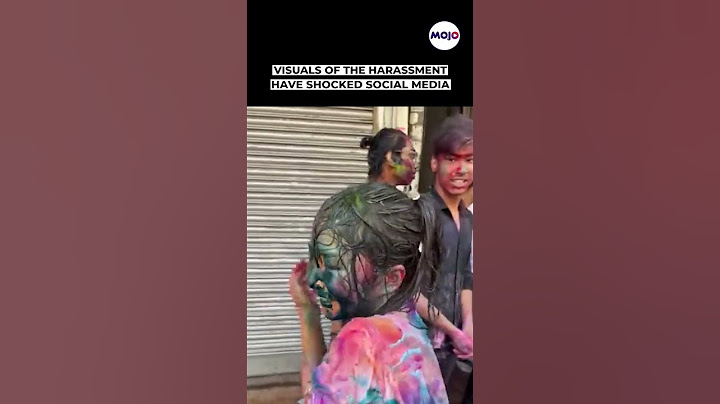 Japanese Woman, On India Tour, Harassed During Holi Celebrations #shorts #viral