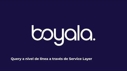 SAP Business One en Español - Query a nivel de línea Service Layer