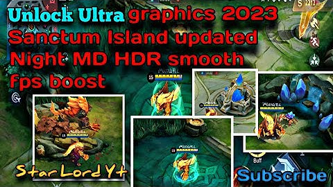 Unlock Sanctum Island map ultra HDR updated ixia patch| Stable fps + smooth gameplay by starlord yt