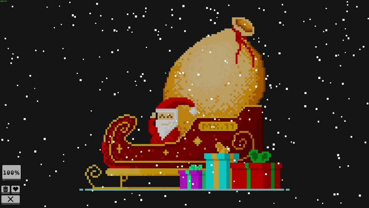 comfort gaming part 0006 - coloring pixels - "more advent but in 2026" (no commentary)