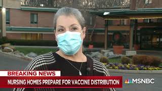 WEL Executive Director, Suzanne Lachman, talks with Gary Grumbach from MSNC about COVID-19 vaccines.