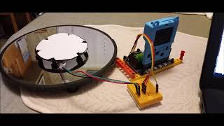 3D printed Starship Model, MakeCode Arcade step #1