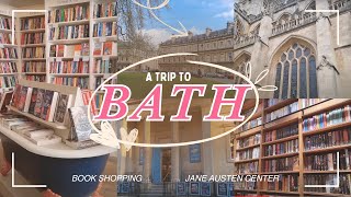 📚 Book shopping in Bath 💫 Jane Austen centre ✍🏽 & more!