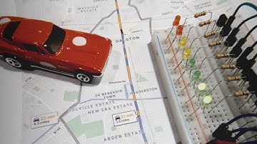 ESP8266: Highway Jams Monitor. Part I. LED Bar PCB.