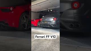 Ferrari FF Cold Start. Glorious V12 Exhaust