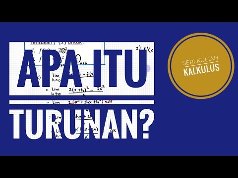 Video: Apa Itu Turunan?