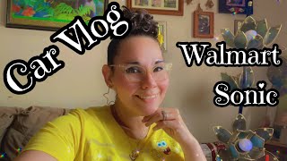 🚗Car Vlog🚗Walmart Trip, Rain, & Lunch at Sonic🚗