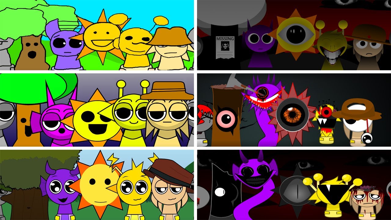 Incredibox - Sprunki but ONLY MELODIES in ALL Babies Mods | Part 2